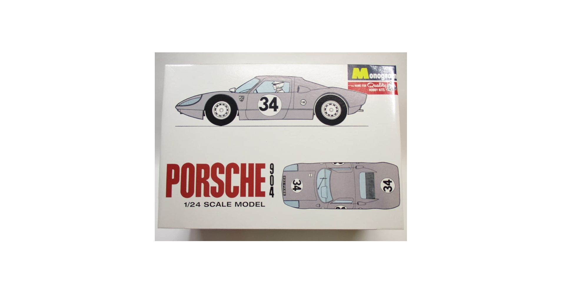 【未開封品】Porsche 904 GTS 1/24 Monogram製 Monogram 1/25 Porsche 904, previewed by Scott Van Aken